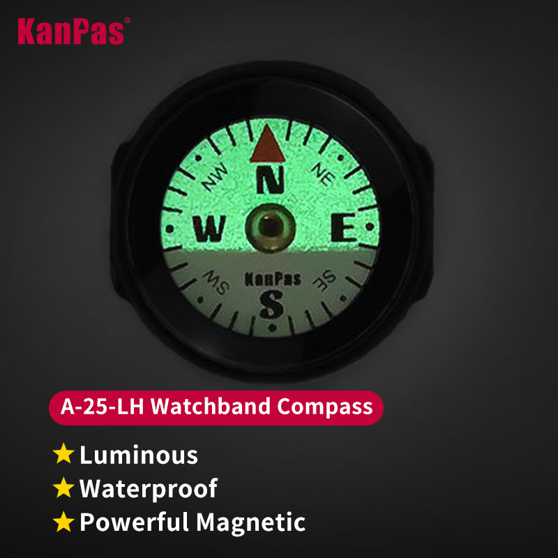 Compass Lensatic - Tali Jam Tangan KANPAS dengan Kompas,