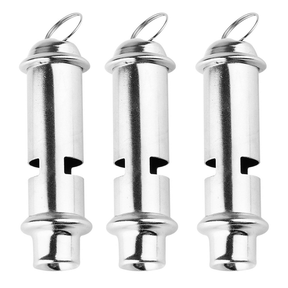 Emergency Whistle Loud - 3Pcs Peluit Darurat Luar Ruangan Baja