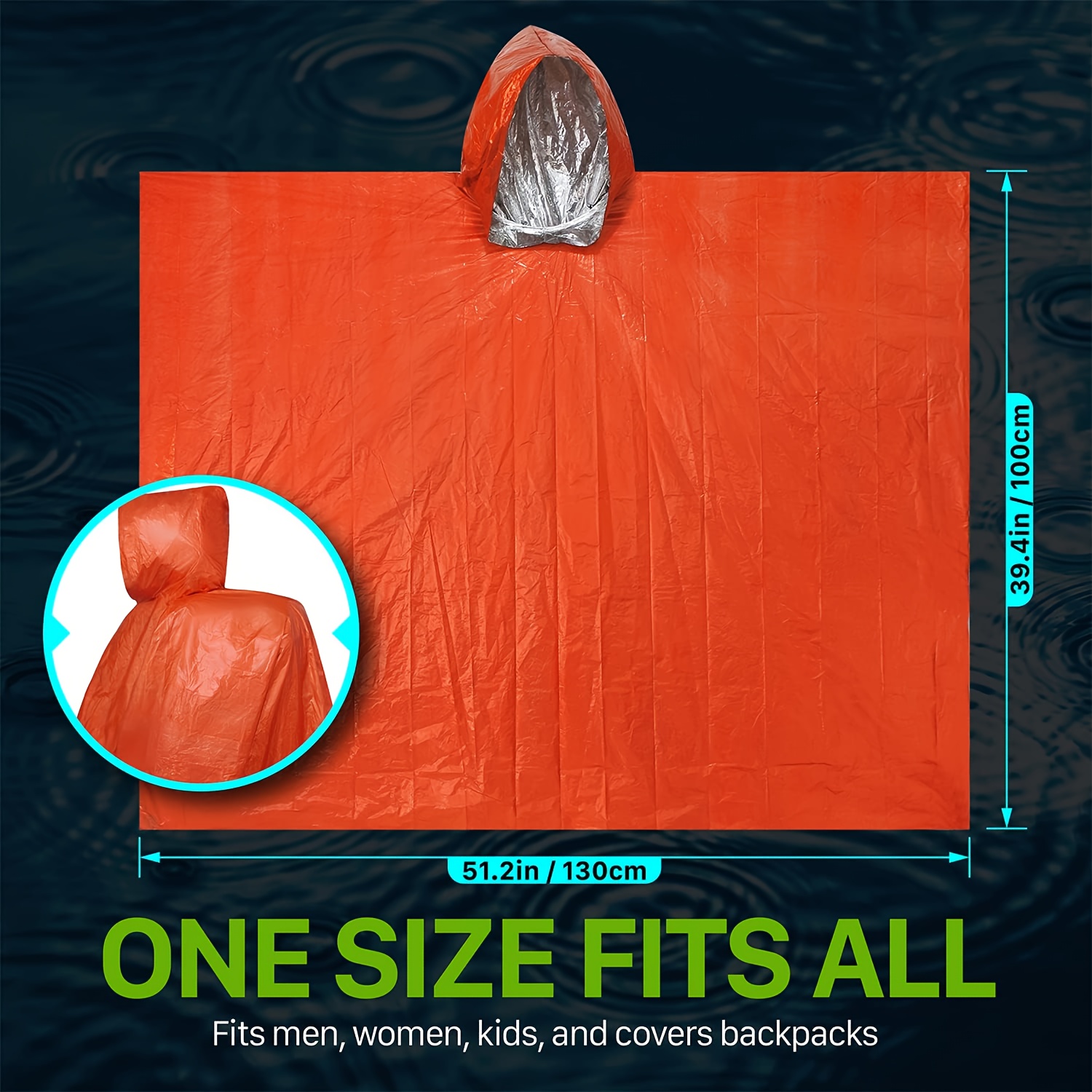 9Pcs Perlengkapan Darurat, Tas - Emergency Mylar Tent ulasan dan harga