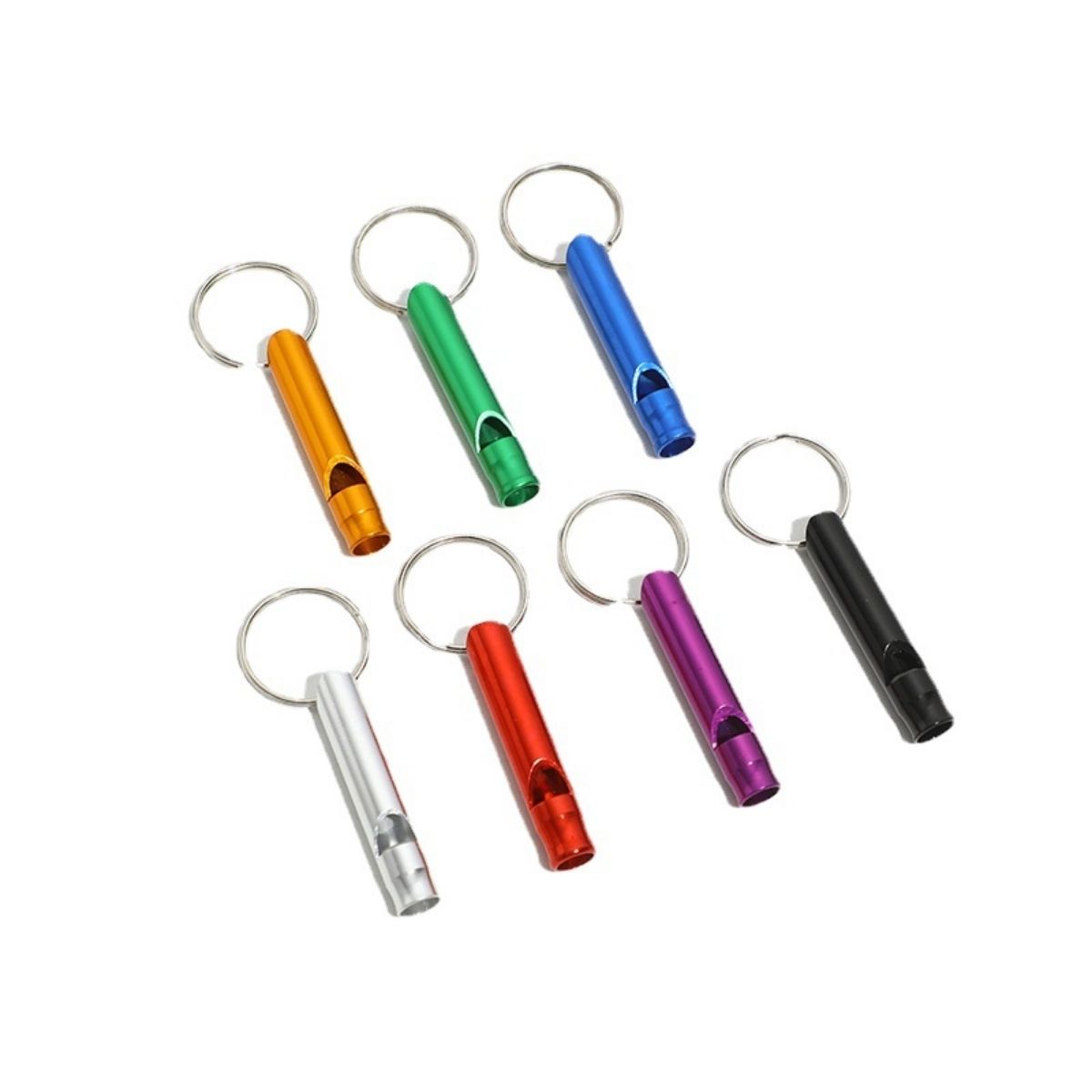 7Pcs Peluit Darurat Warna Acak - Emergency Whistle Loud ulasan dan harga