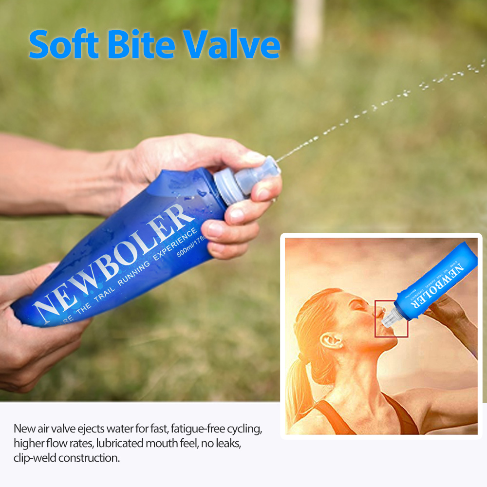 Botol air lipat TPU 750ML, bot - Water Bag Collapsible ulasan dan harga